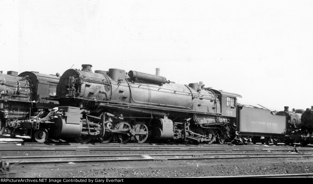 BO 2-8-8-2 #7316 - Baltimore & Ohio